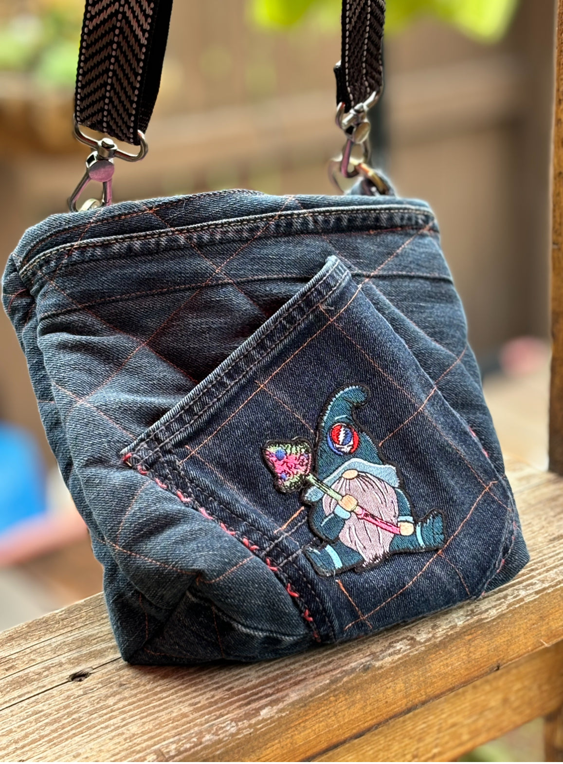 Quilted gnome, steally